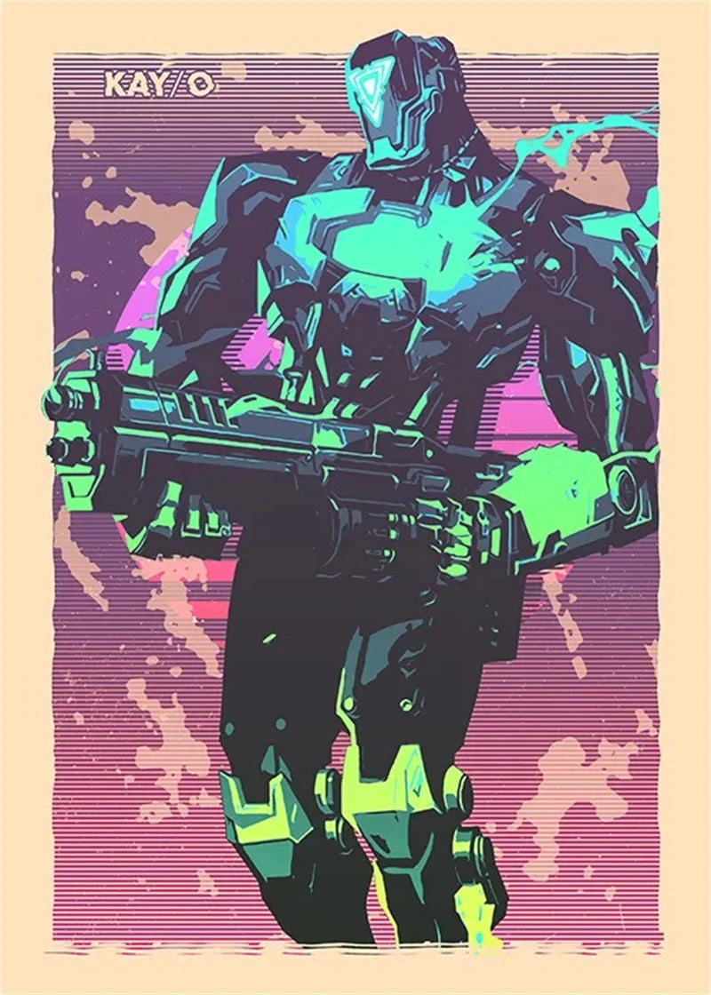 Valorant character frame