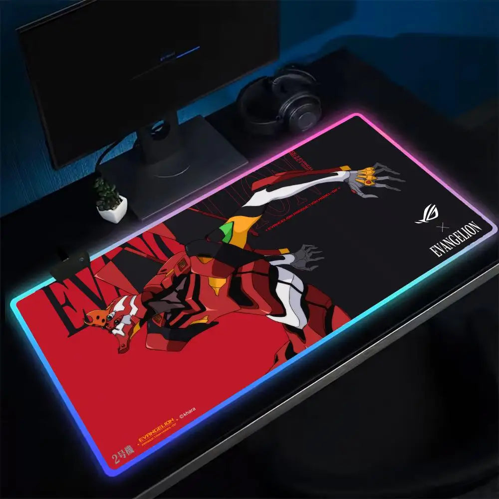 evangelion x ROG mousepad