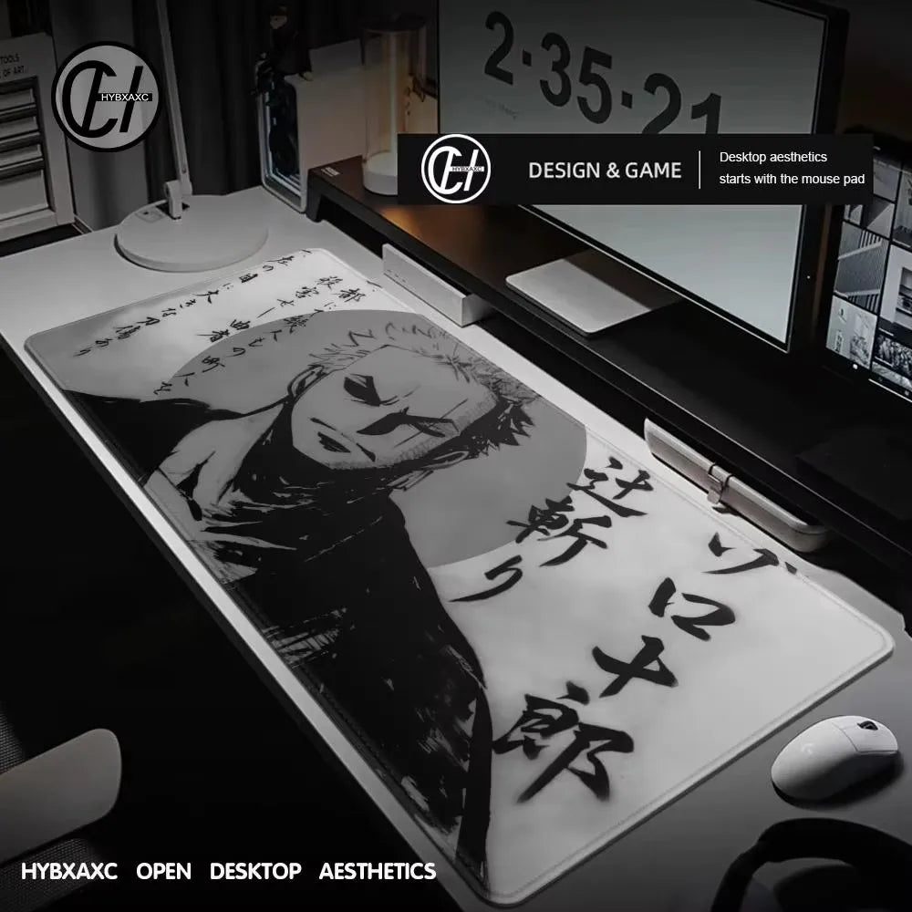 roronoa zoro one piece mousepad