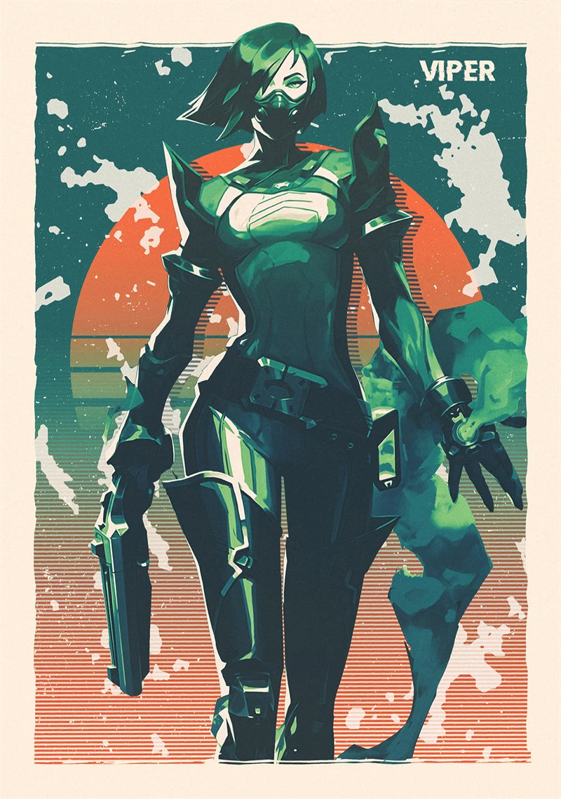 Valorant character frame