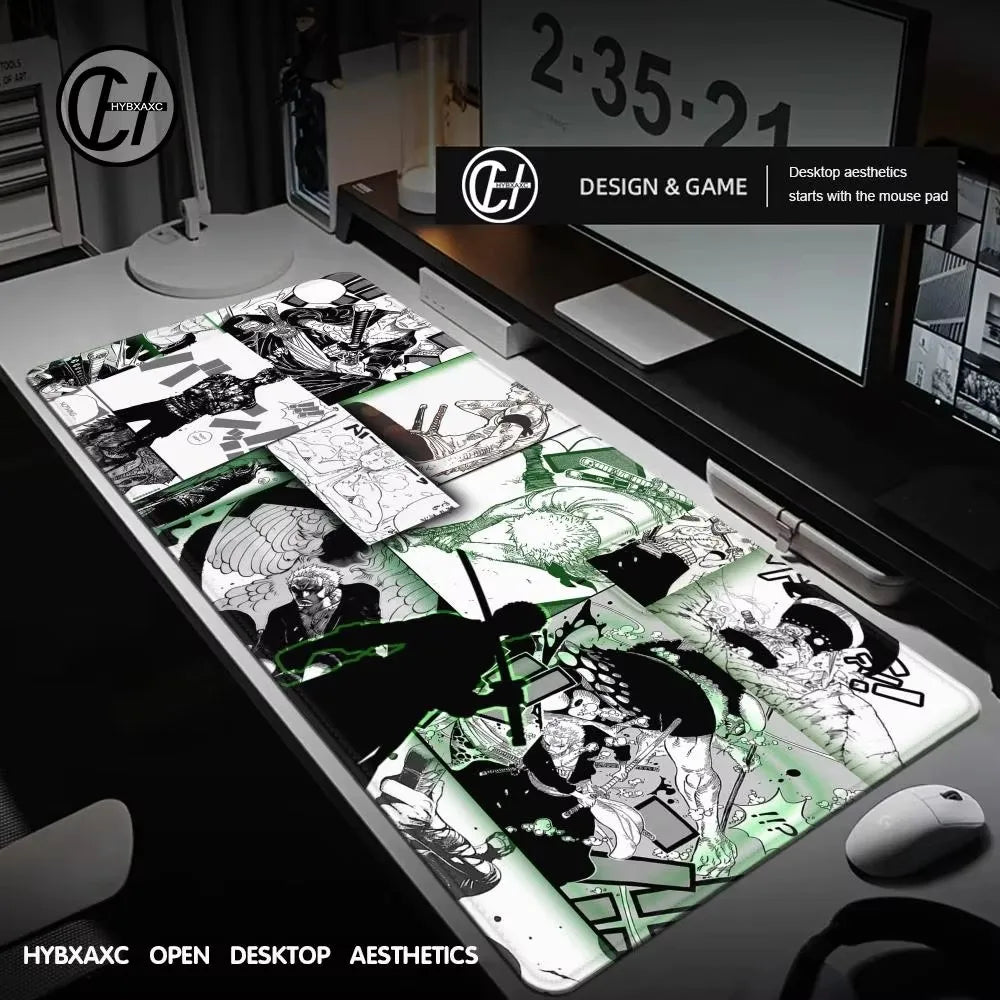 roronoa zoro one piece mousepad