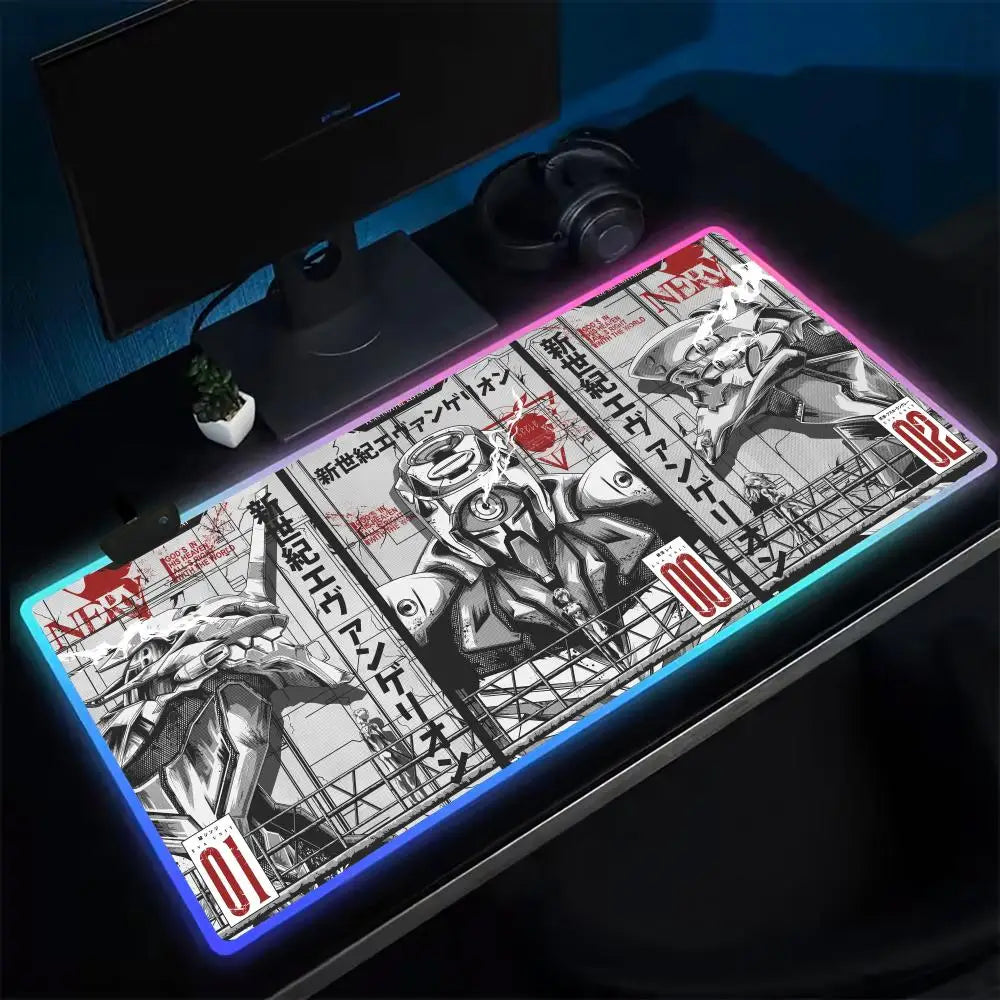 evangelion x ROG mousepad