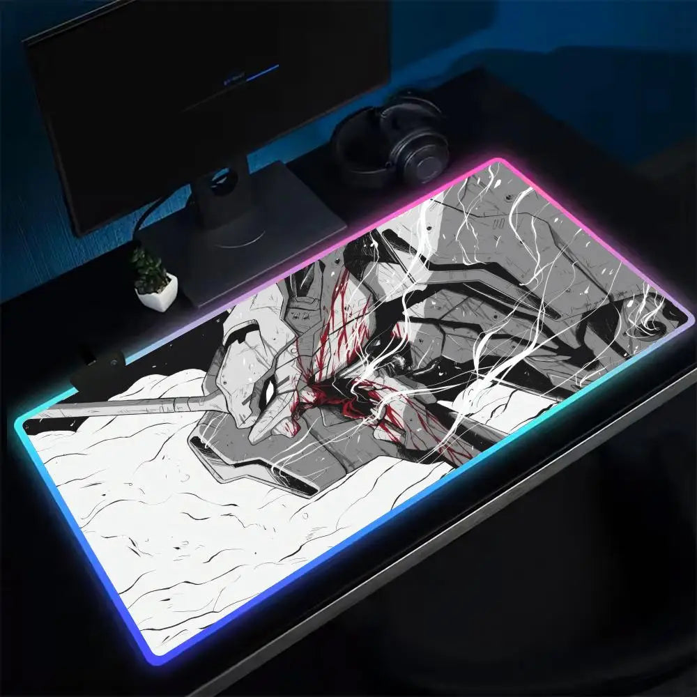 evangelion x ROG mousepad