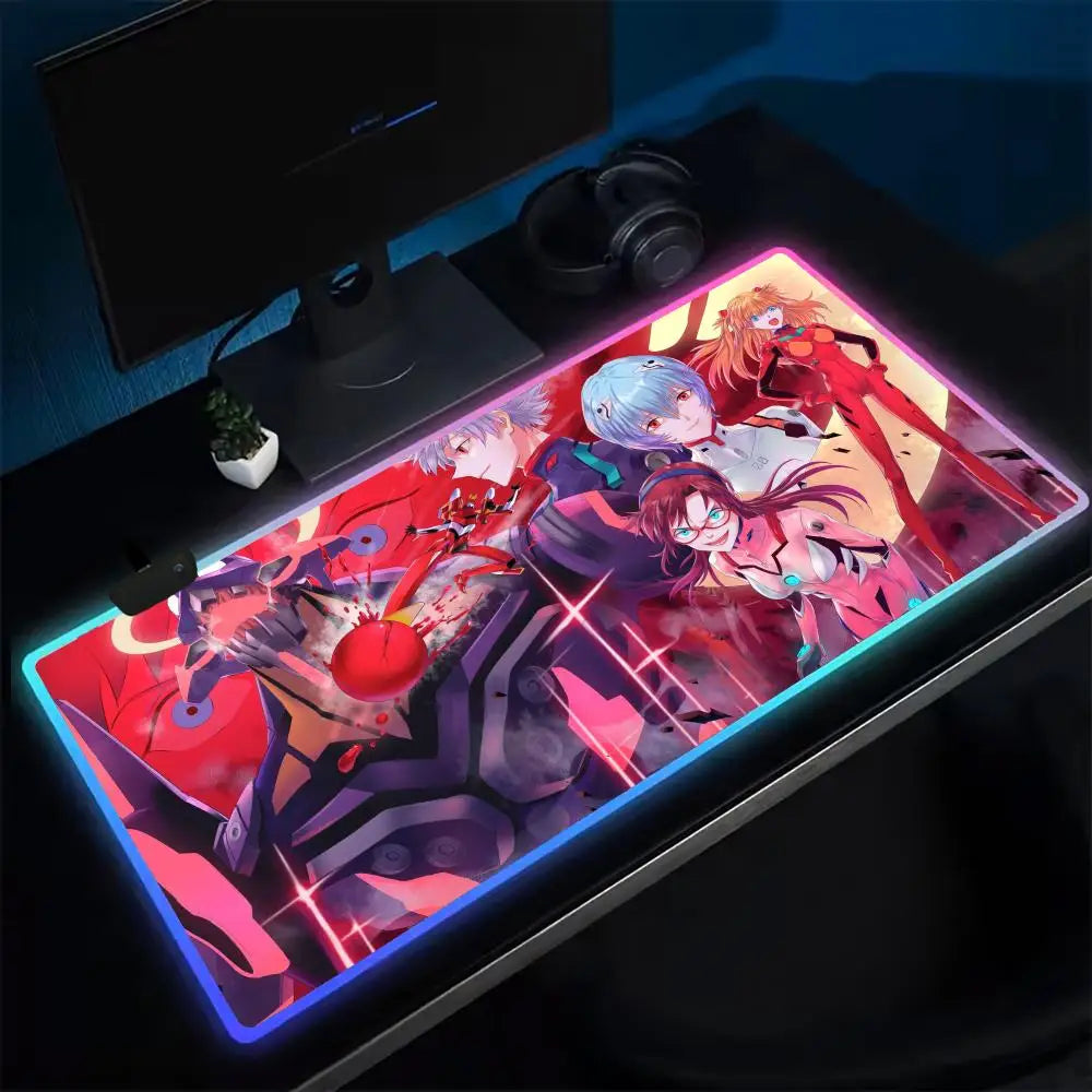 evangelion x ROG mousepad