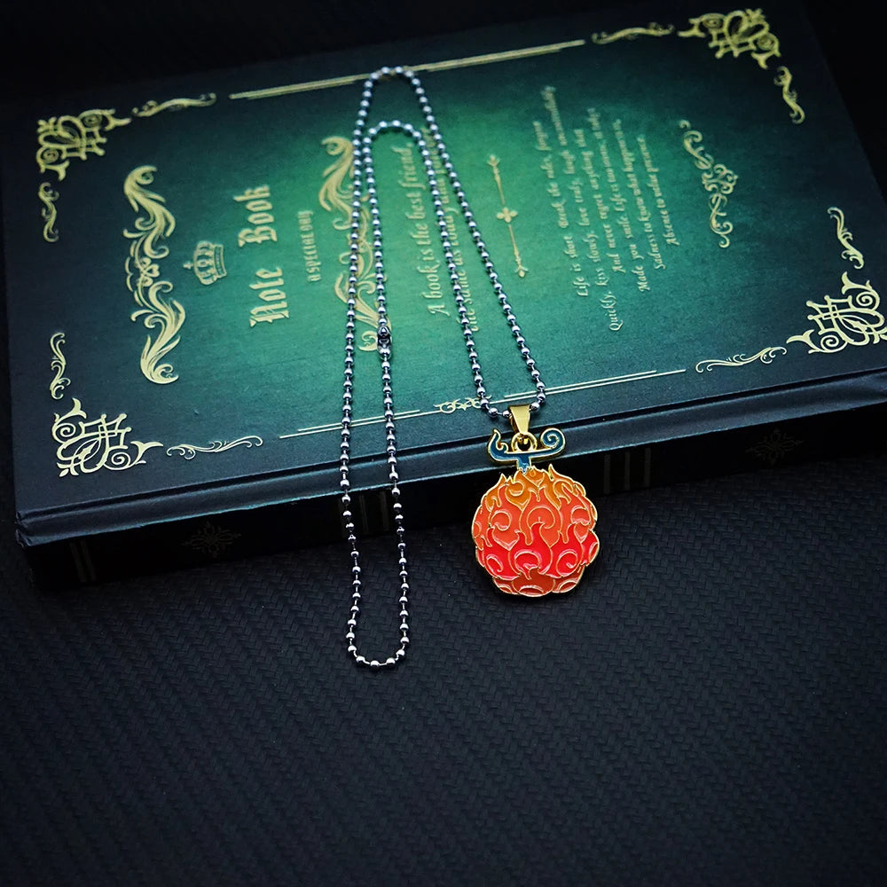 One piece devil fruits necklace