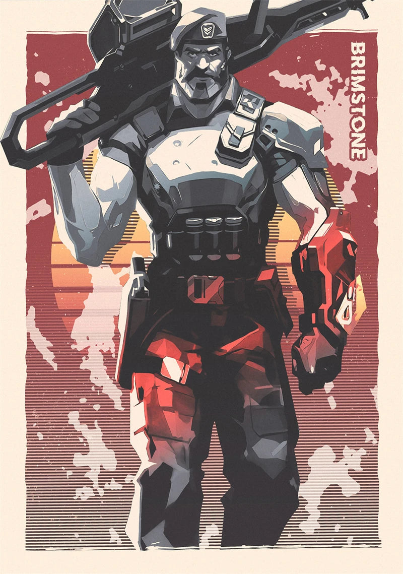 Valorant character frame