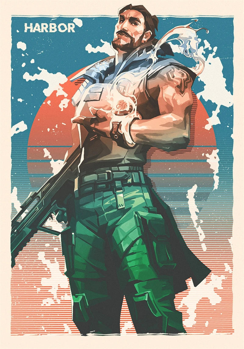 Valorant character frame