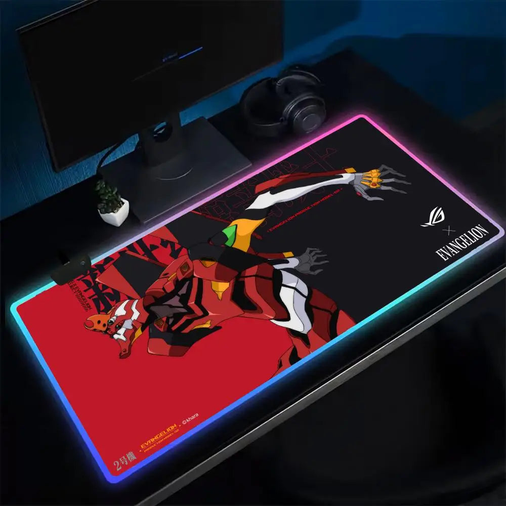 evangelion x ROG mousepad