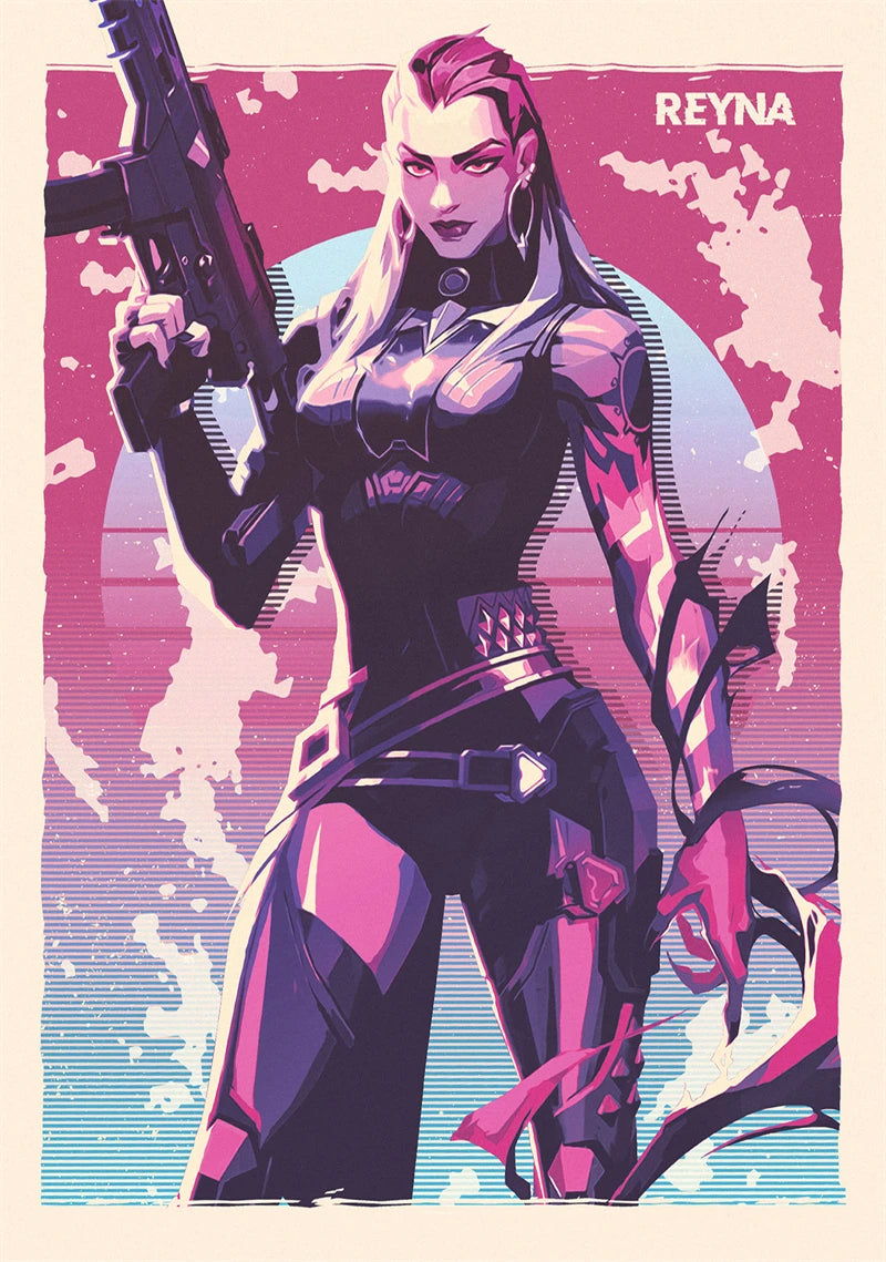 Valorant character frame