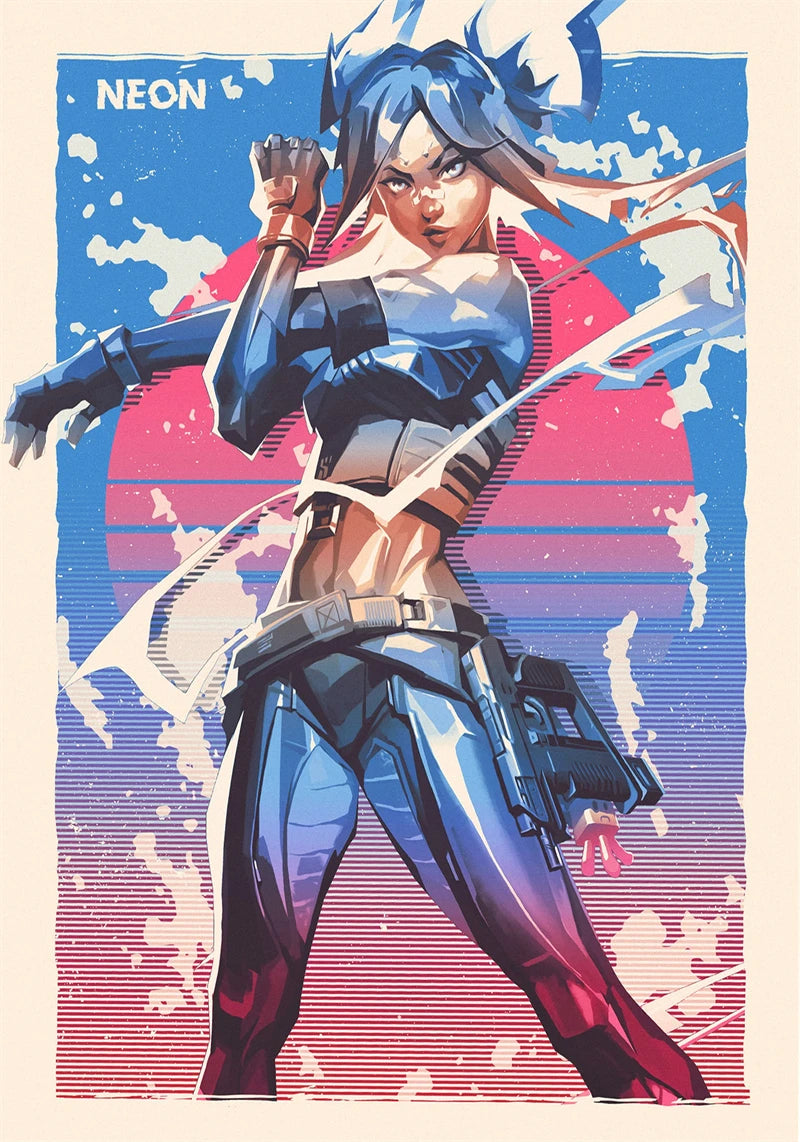 Valorant character frame