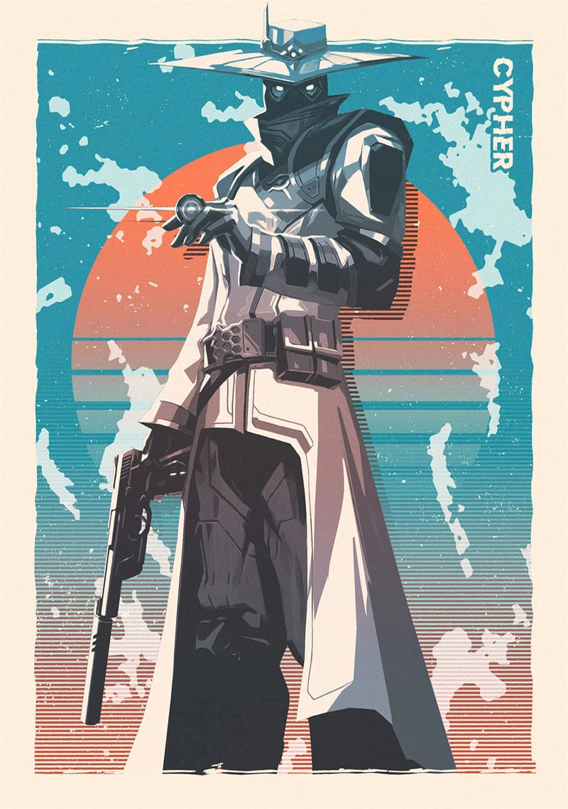 Valorant character frame