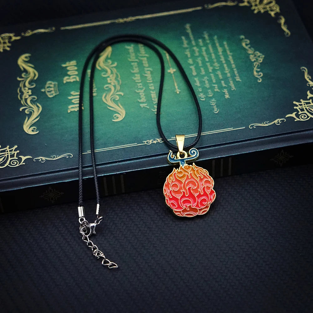 One piece devil fruits necklace