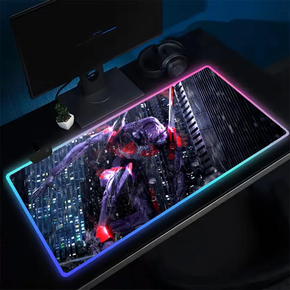 evangelion x ROG mousepad