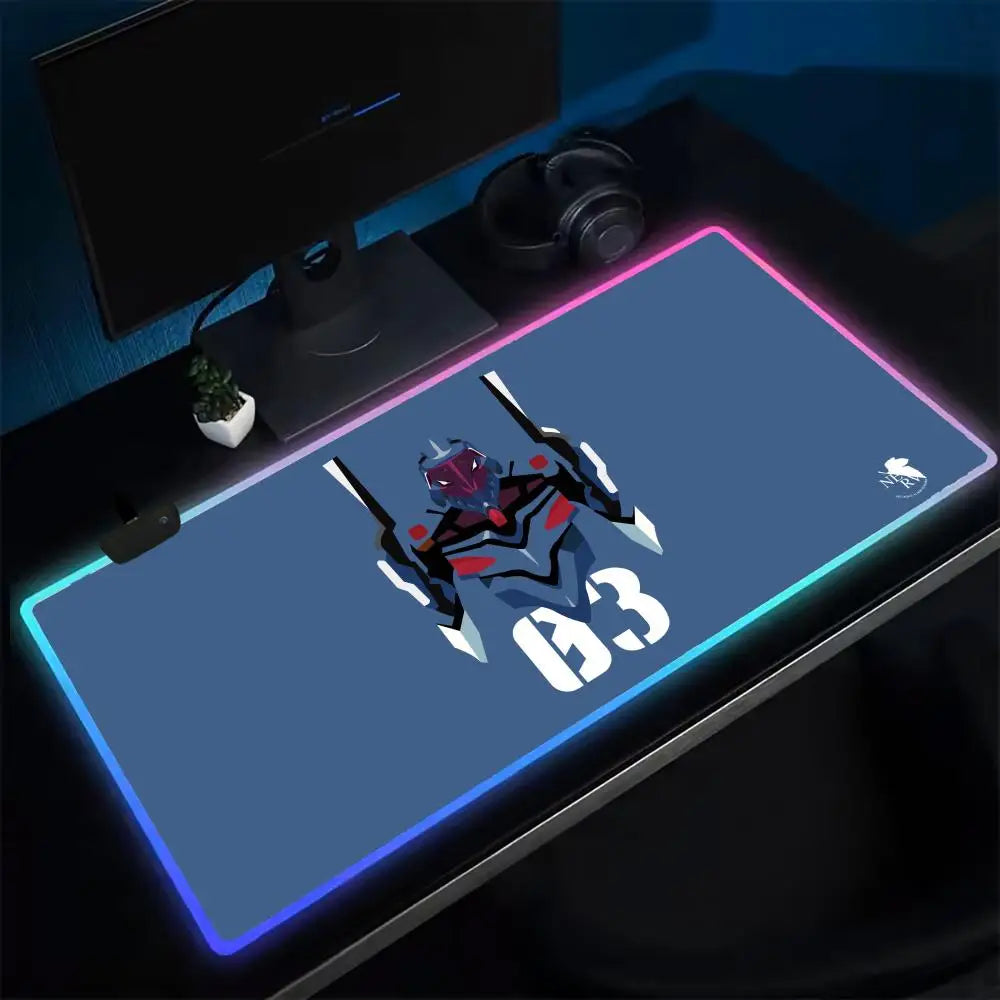 evangelion x ROG mousepad