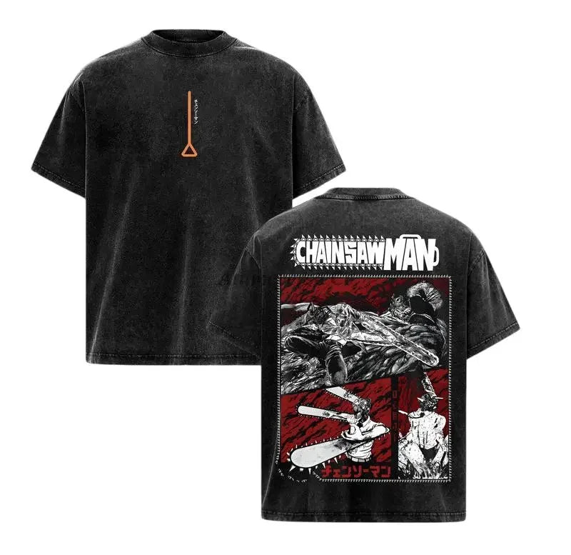 chainsawman oversized t-shirt