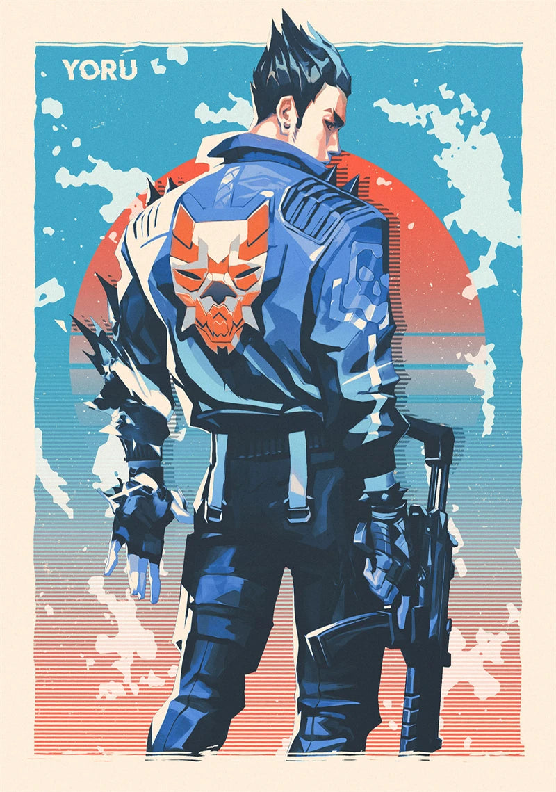 Valorant character frame