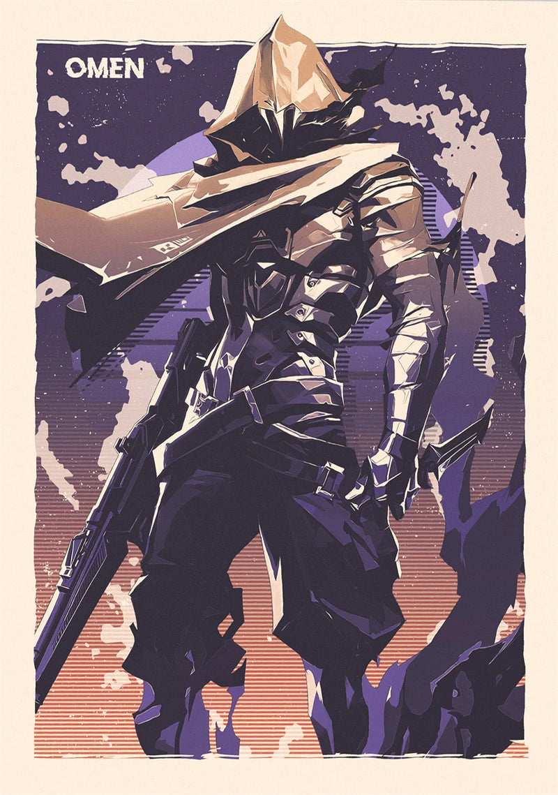 Valorant character frame