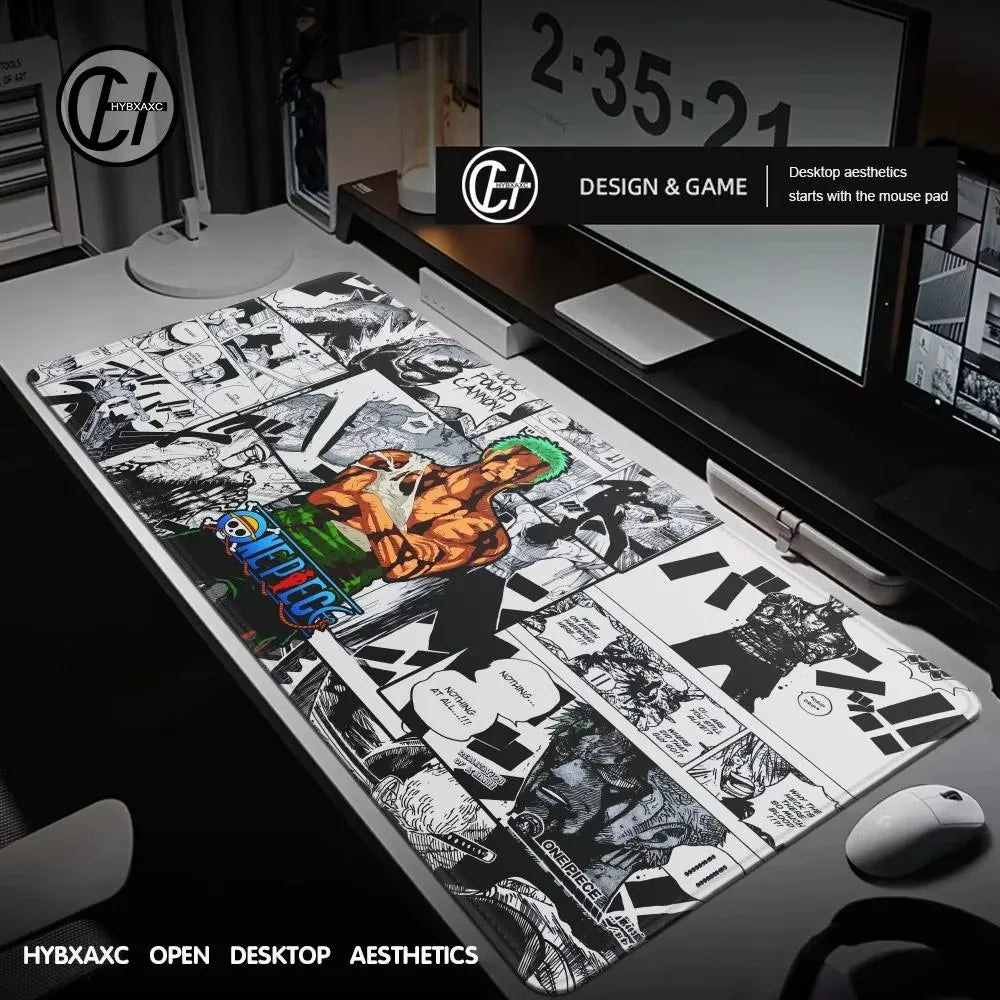 roronoa zoro one piece mousepad