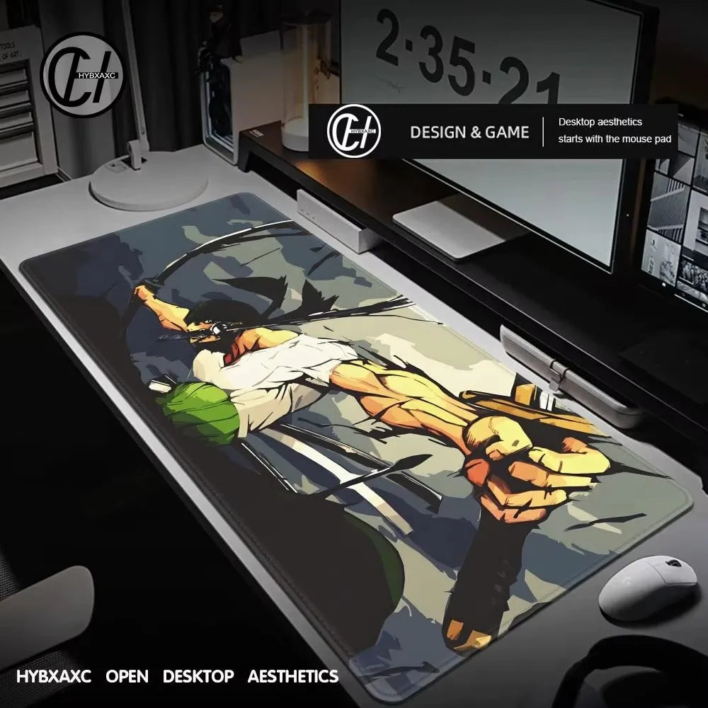 roronoa zoro one piece mousepad