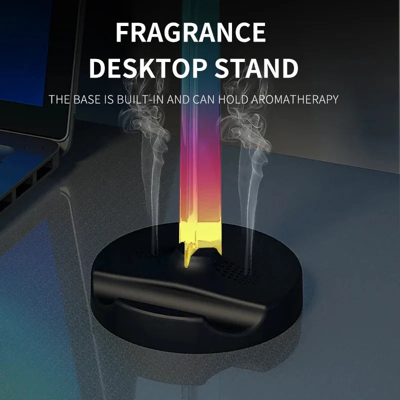 RGB gaming headset stand