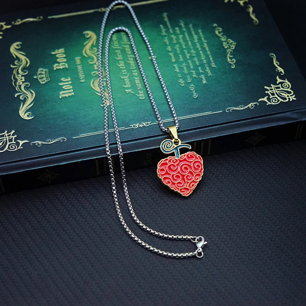One piece devil fruits necklace