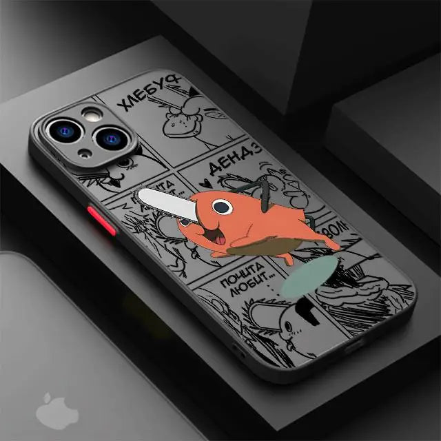 Chainsawman pochita iphone case