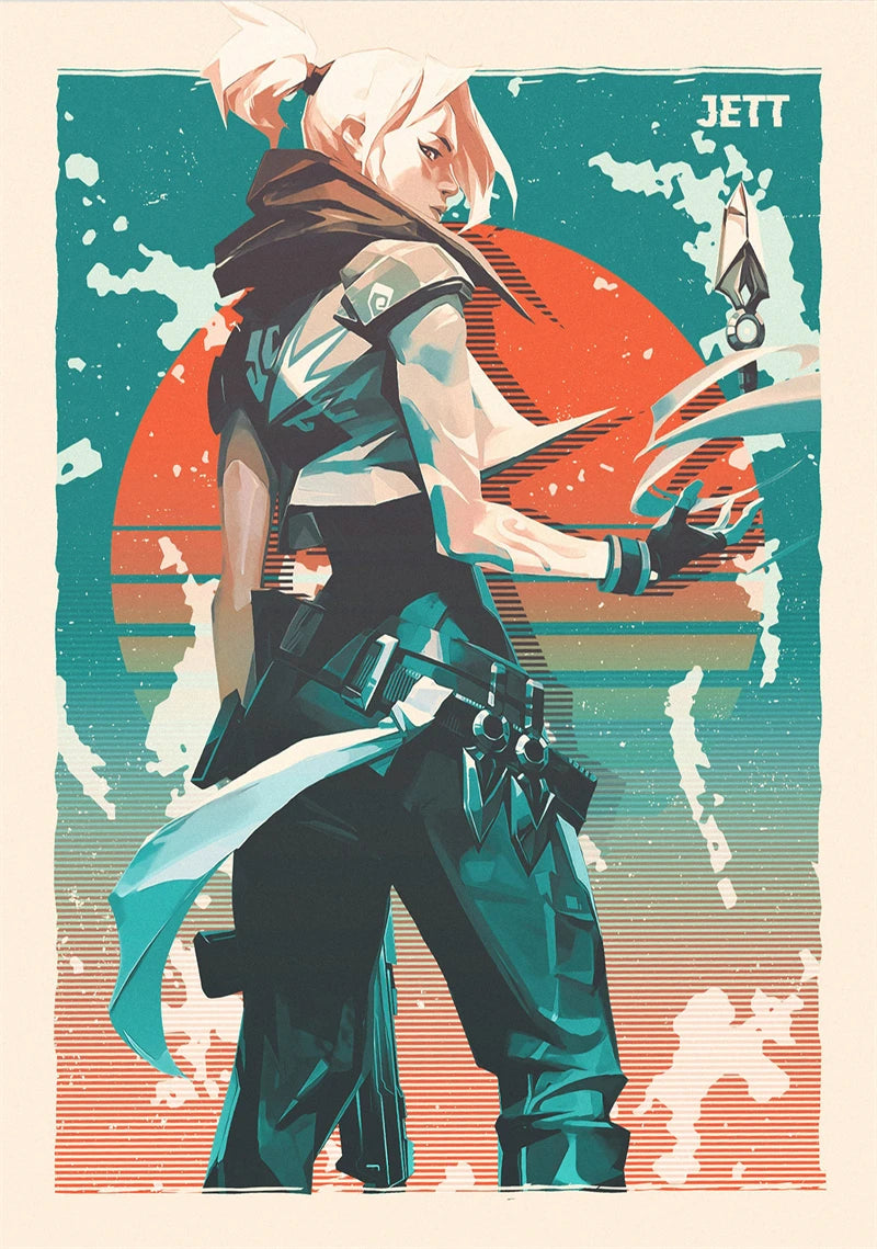 Valorant character frame