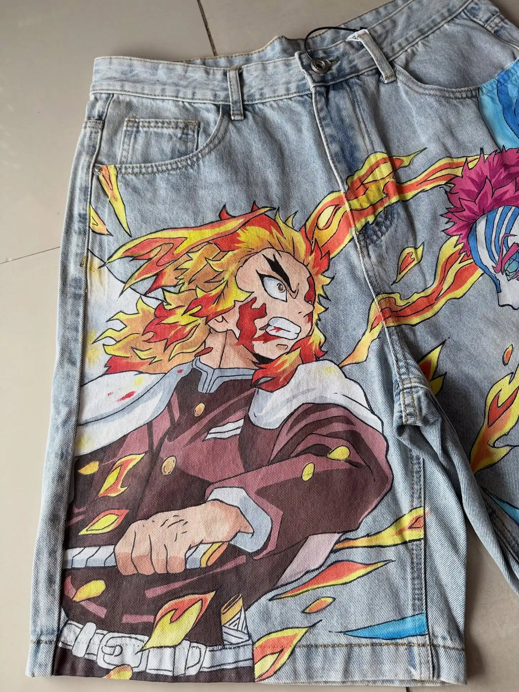 ANIME DENIM SHORT