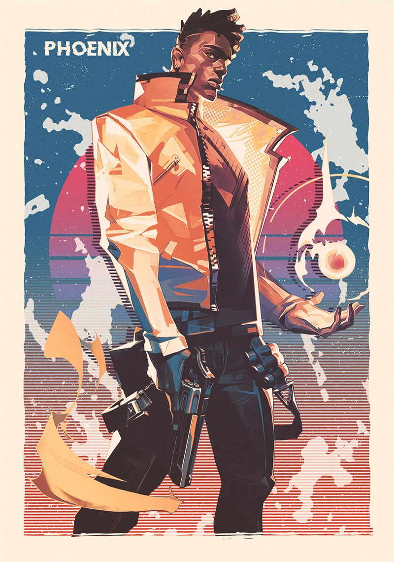 Valorant character frame